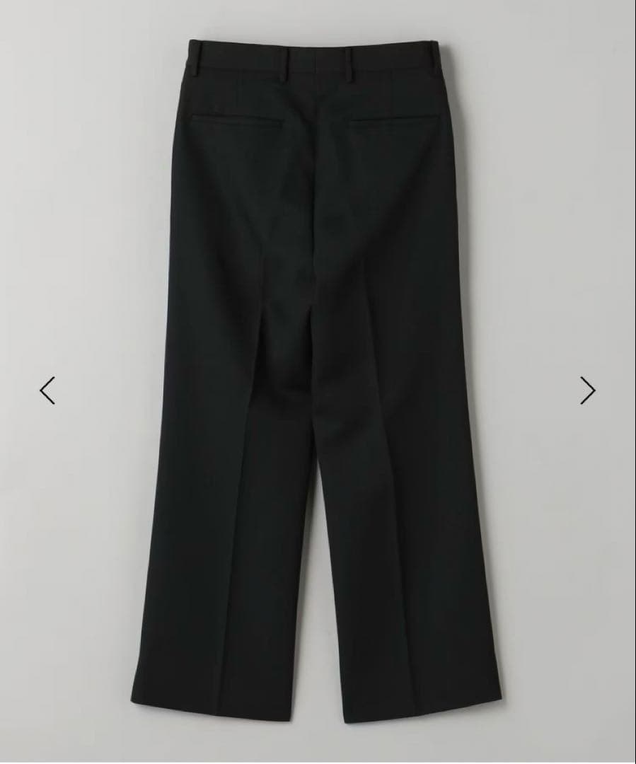 BEAUTY&YOUTH HI-LINE ウーステッド スラックス1P サイズL