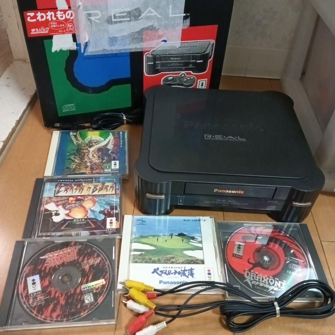 動作品！Panasonic FZ-1 3DO 本体　ゲームソフト　セット