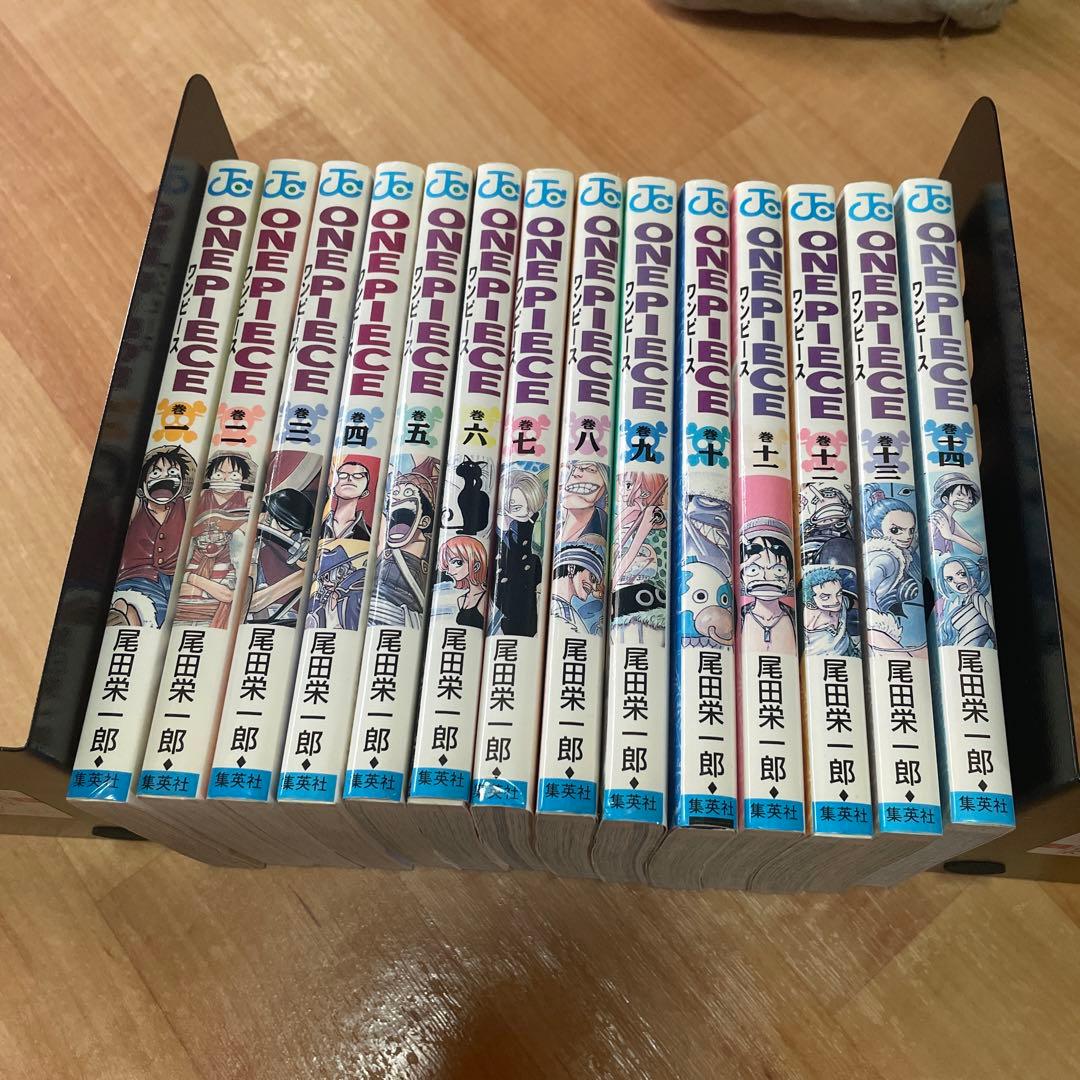 ONE PIECE 1巻 ワンピース　1〜14 初版 バラ売りは致しません