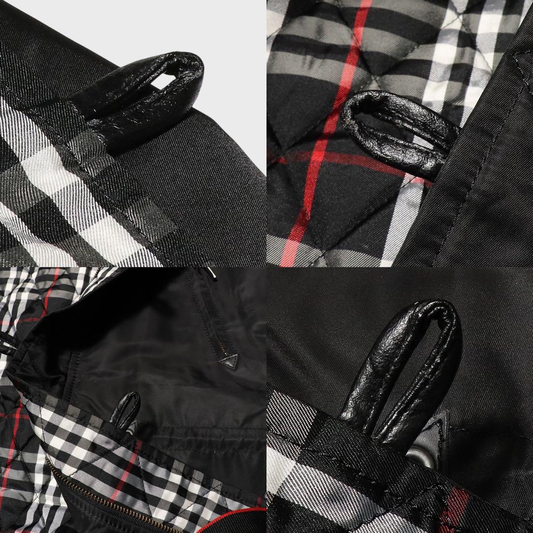 未使用級★L★バーバリーブラックレーベル★モッズコート★BURBERRY★中綿