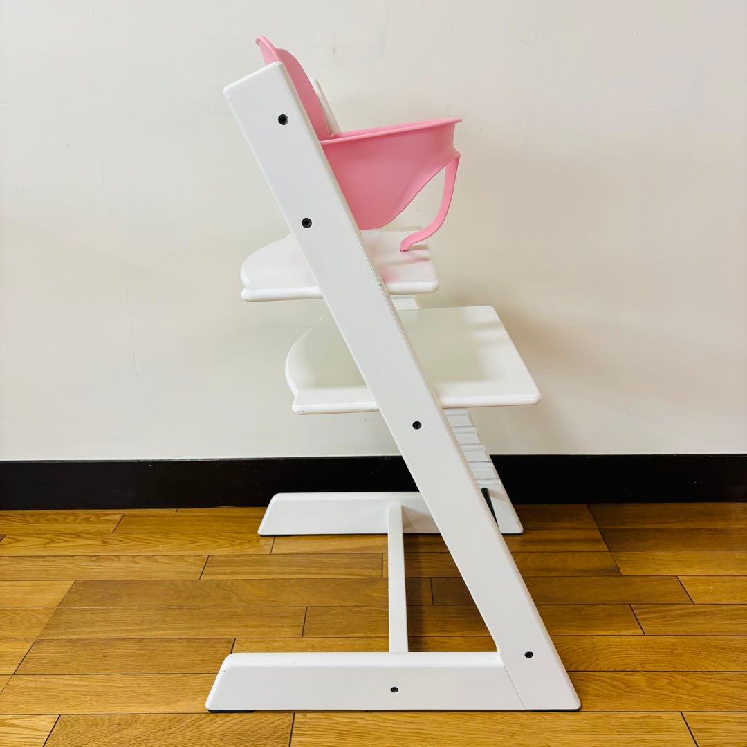 ストッケstokke トリップトラップ ベビーガード付き　送料込み