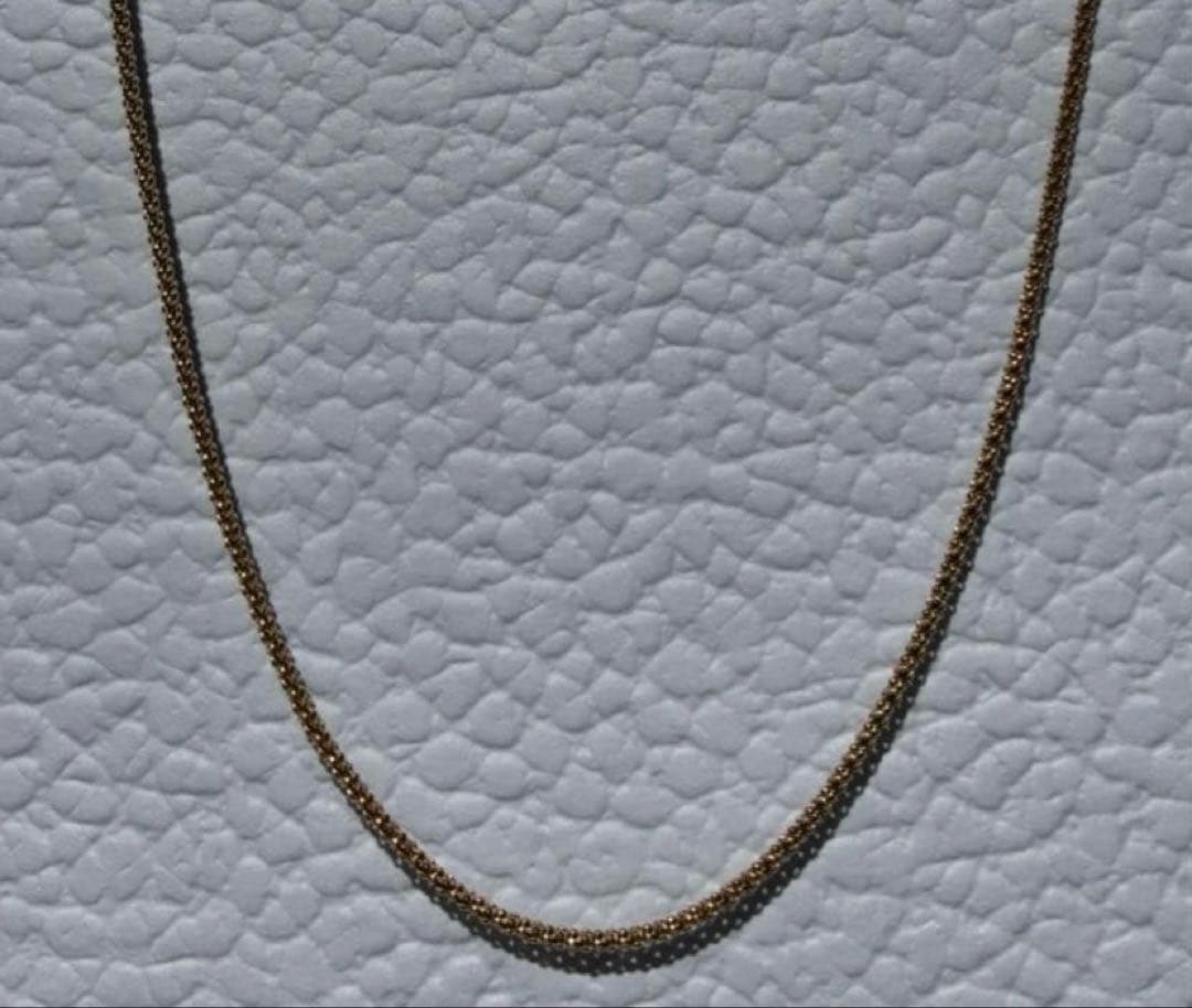 フェスタリア　K18YG チェーン ネックレス