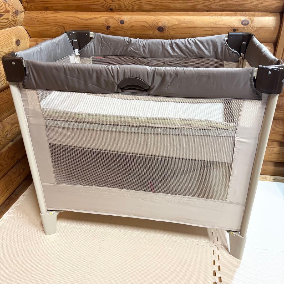 Aprica アップリカ ココネルエアー ベビーベッド ココアブラウン