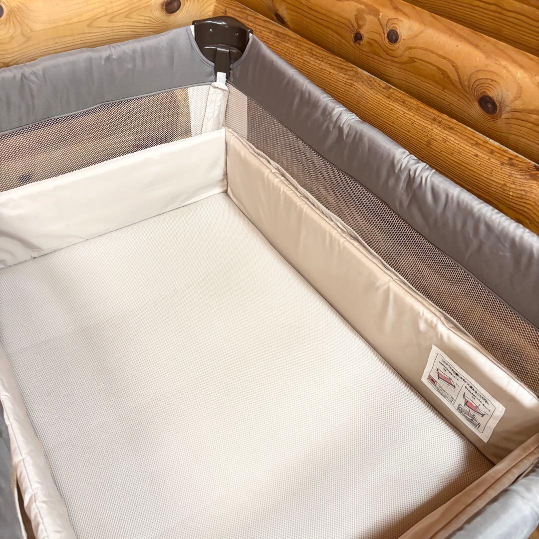 Aprica アップリカ ココネルエアー ベビーベッド ココアブラウン