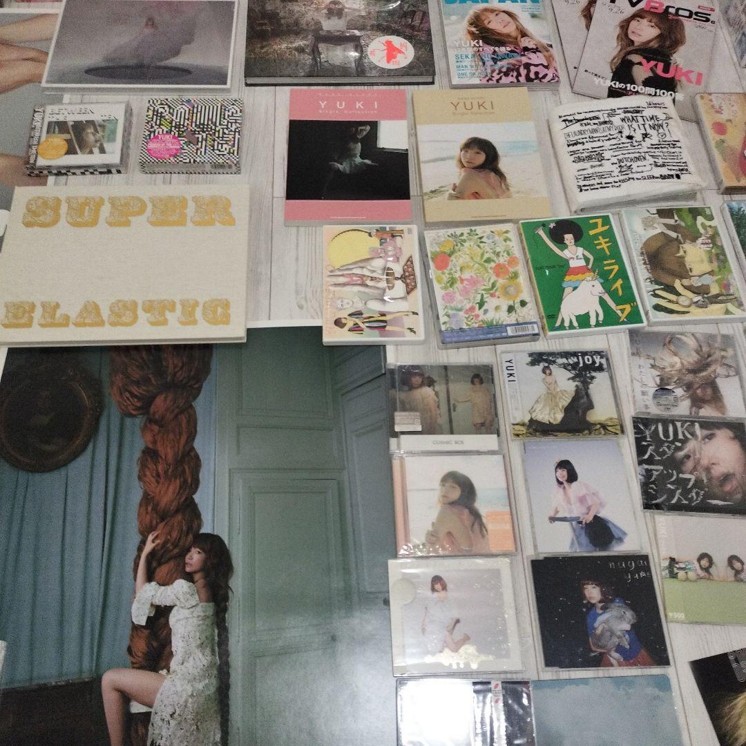 YUKI CD DVD ポスター パンフ ライブグッズ 会報 限定版 引退品