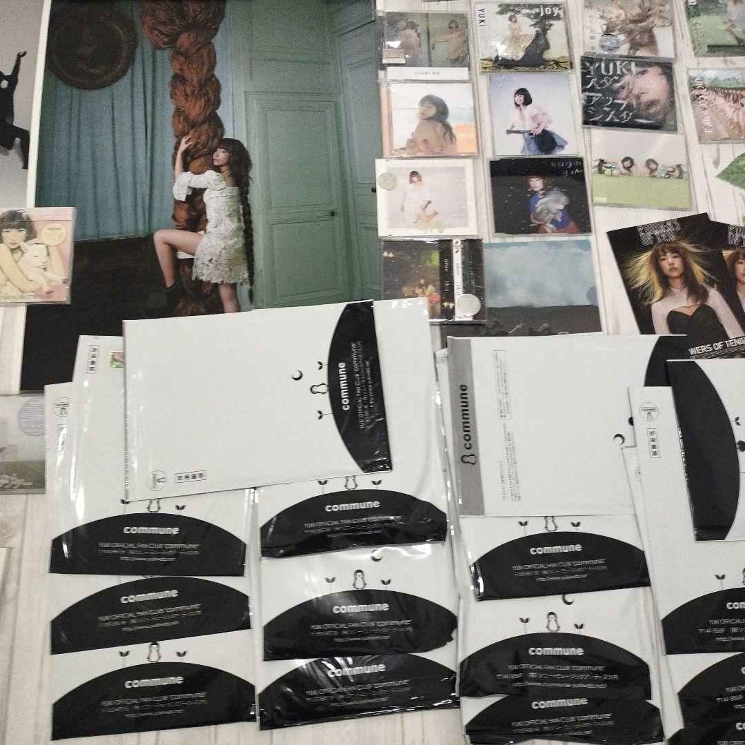 YUKI CD DVD ポスター パンフ ライブグッズ 会報 限定版 引退品