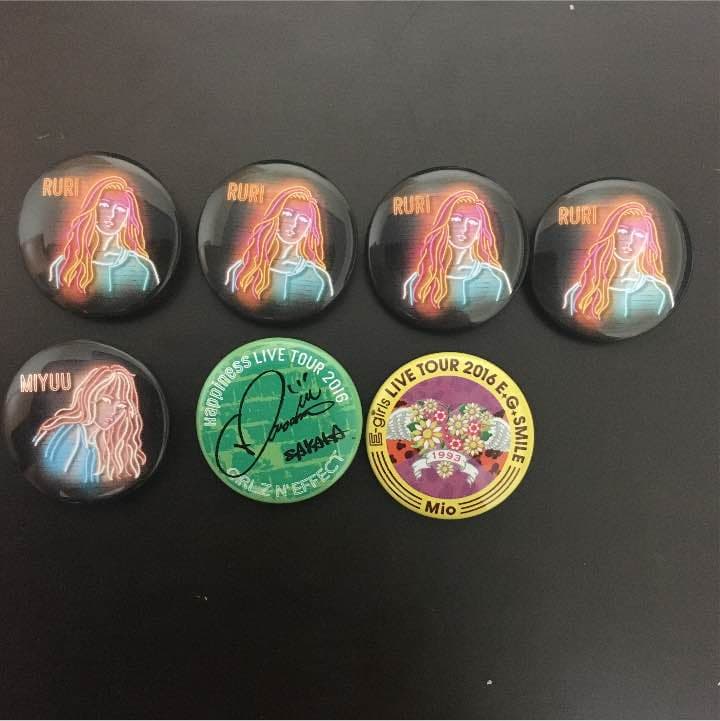 Happiness Flower缶バッチ 説明見てね