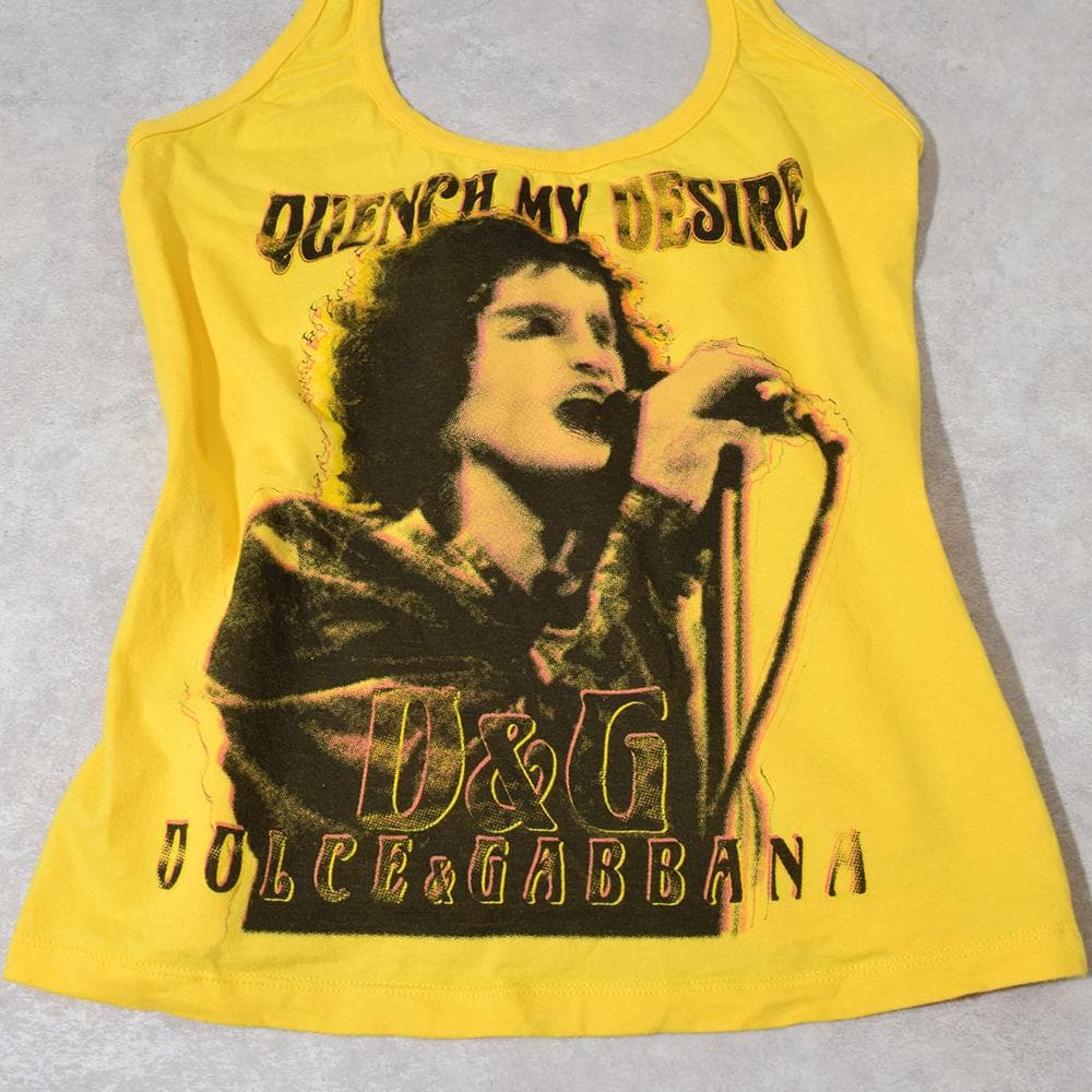 平成ギャル y2k ドルチェ＆ガッバーナ D&G ホルターネック キャミソール