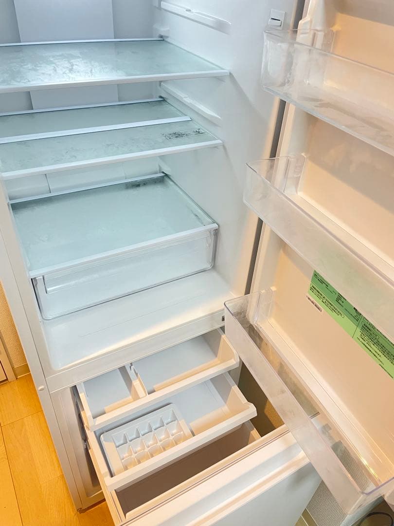 【美品】2025年製 AQUA アクア 冷蔵庫 AQR-20R-W 201L