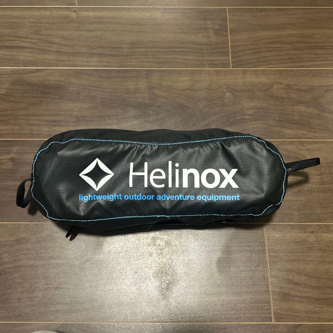 Helinox チェアワン アウトドアチェア ブラック・ブルー