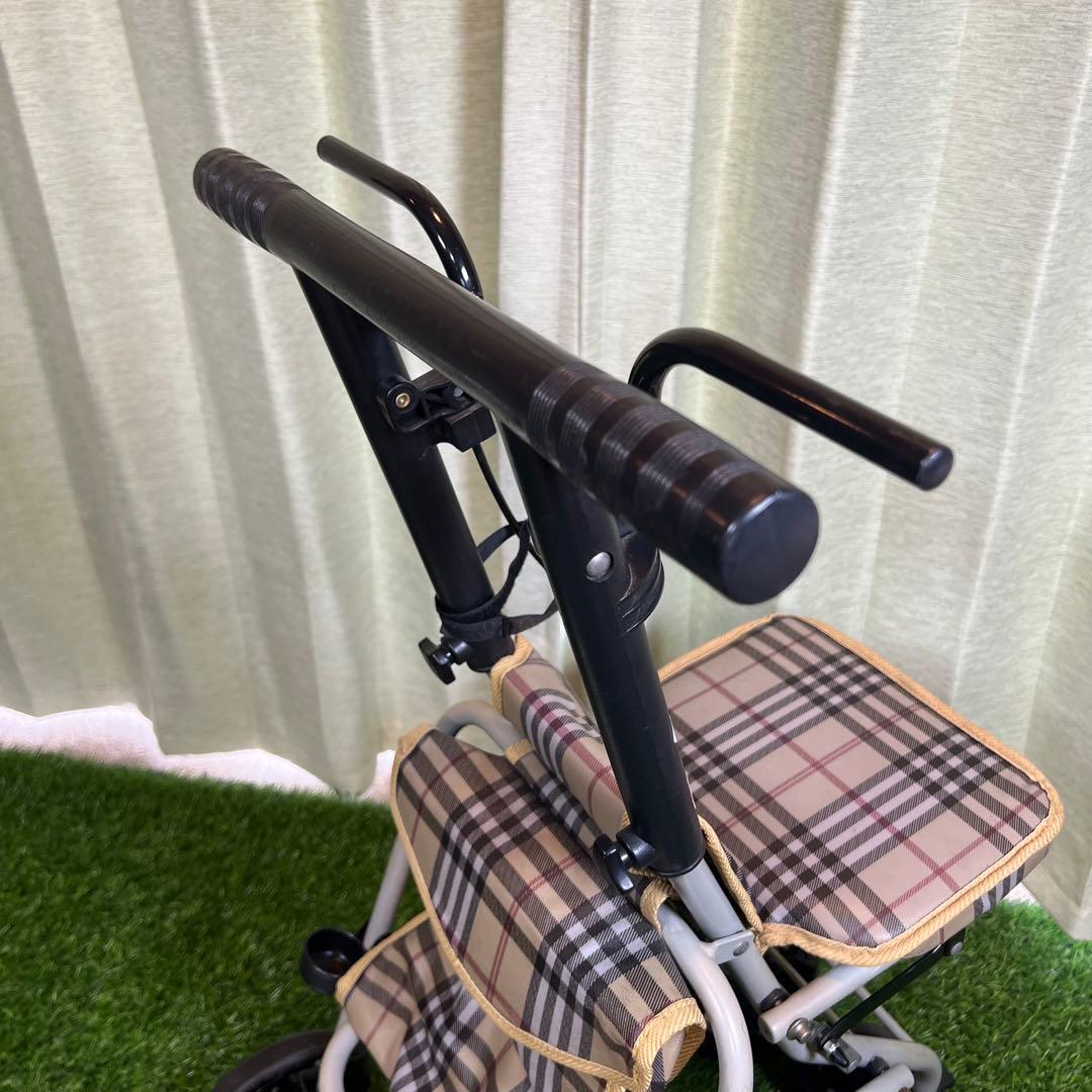 幸和製作所 パインウォーカー チェック コンパクト Lively シルバーカー