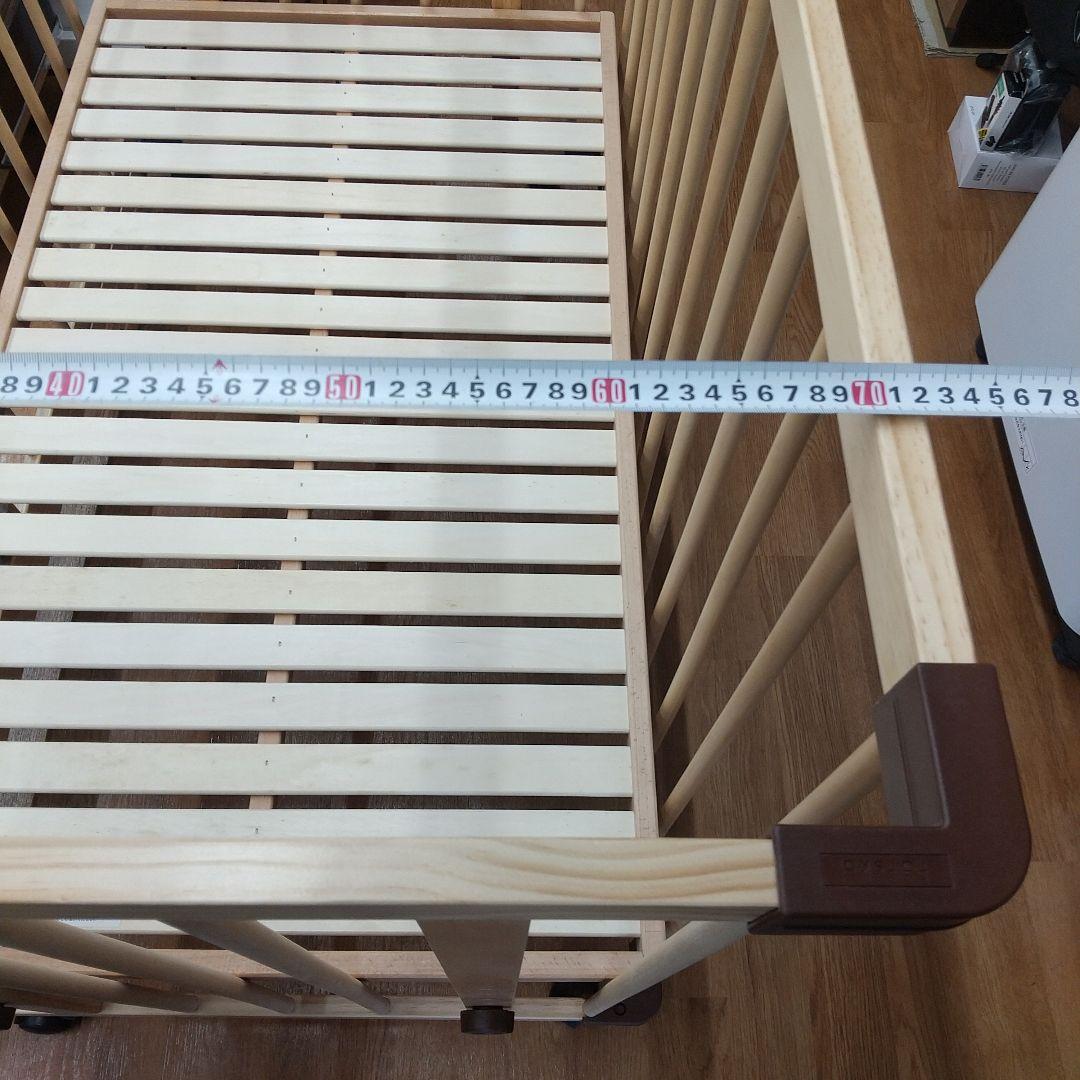 M BED SIDE BED 03 ファルスカ ベビーベッド　送料込