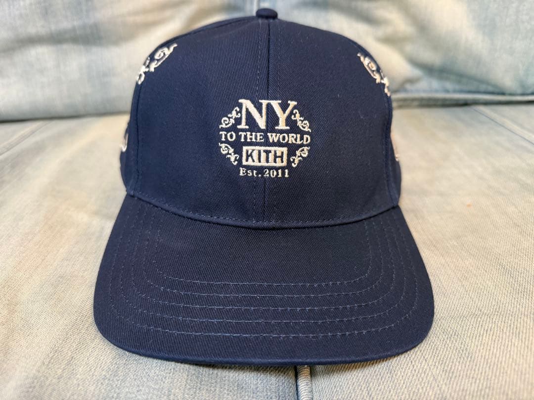 【新品未使用】KITH NY TO THE WORLD ベースボールキャップ