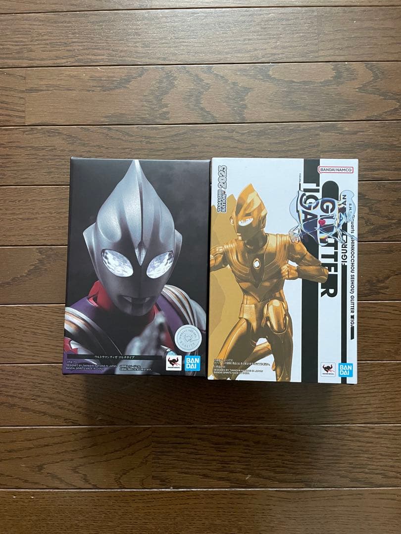 SHFiguarts 真骨頂製法グリッターティガ＋ウルトラマンティガマルチタイプ