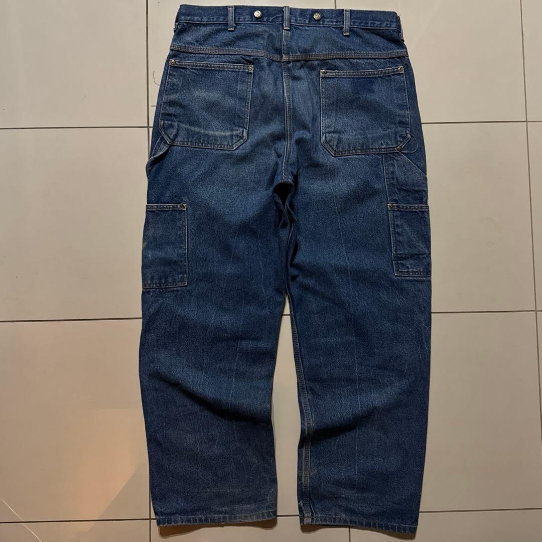 雰囲気◎ 90s〜00s Key デニムダブルニー ペインターパンツ