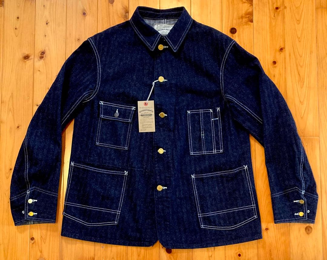 WAREHOUSE／Lot 2165ヘリンボーンカバーオール限定SIZE44新品