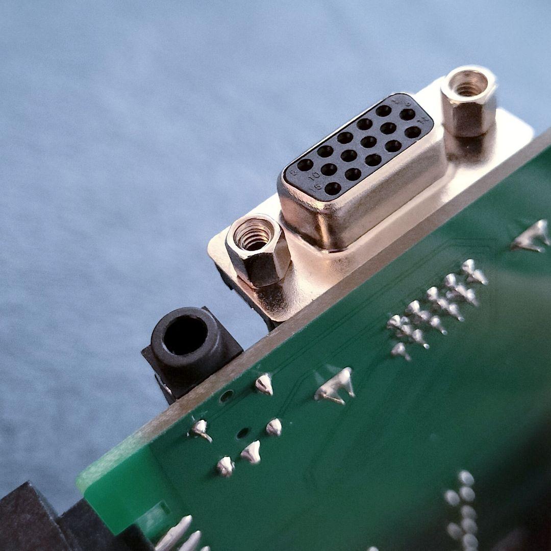 アーケードゲーム基板 白飛び解消 RGB 音声 分岐 分配 取り出し 明るさ調整