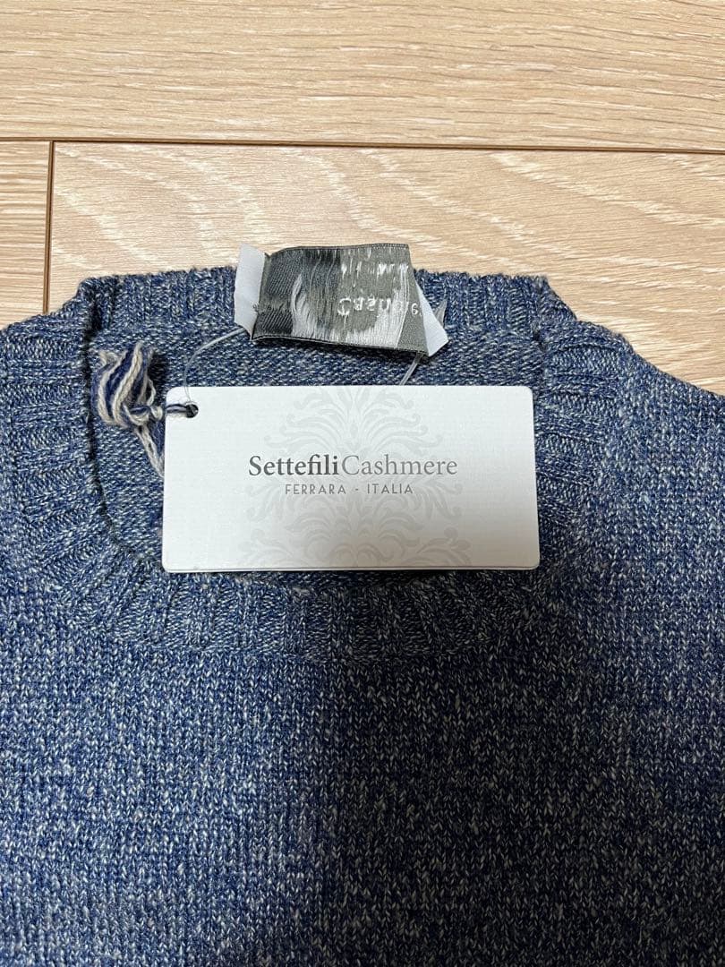 Settefili Cashmere ネイビー セーター