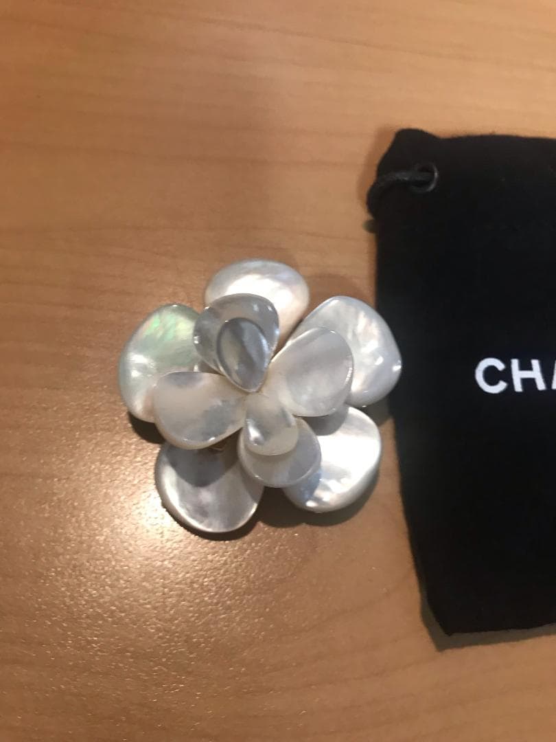 【訳あり】シャネル CHANEL カメリア フラワー ブローチ コサージュ