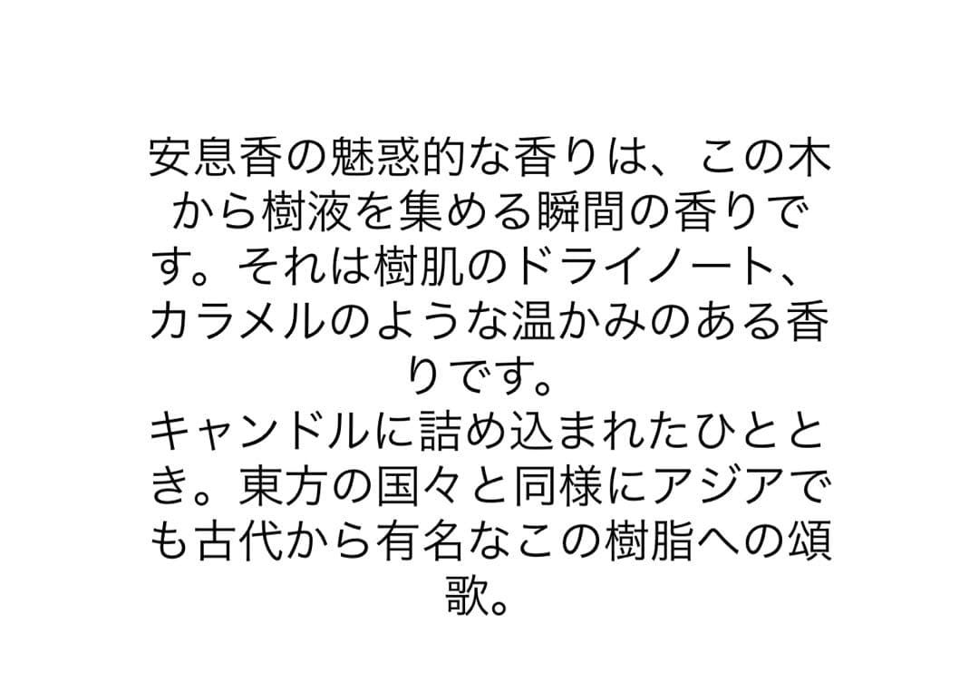 diptyque BENJOIN キャンドル 190g 新品未開封 正規