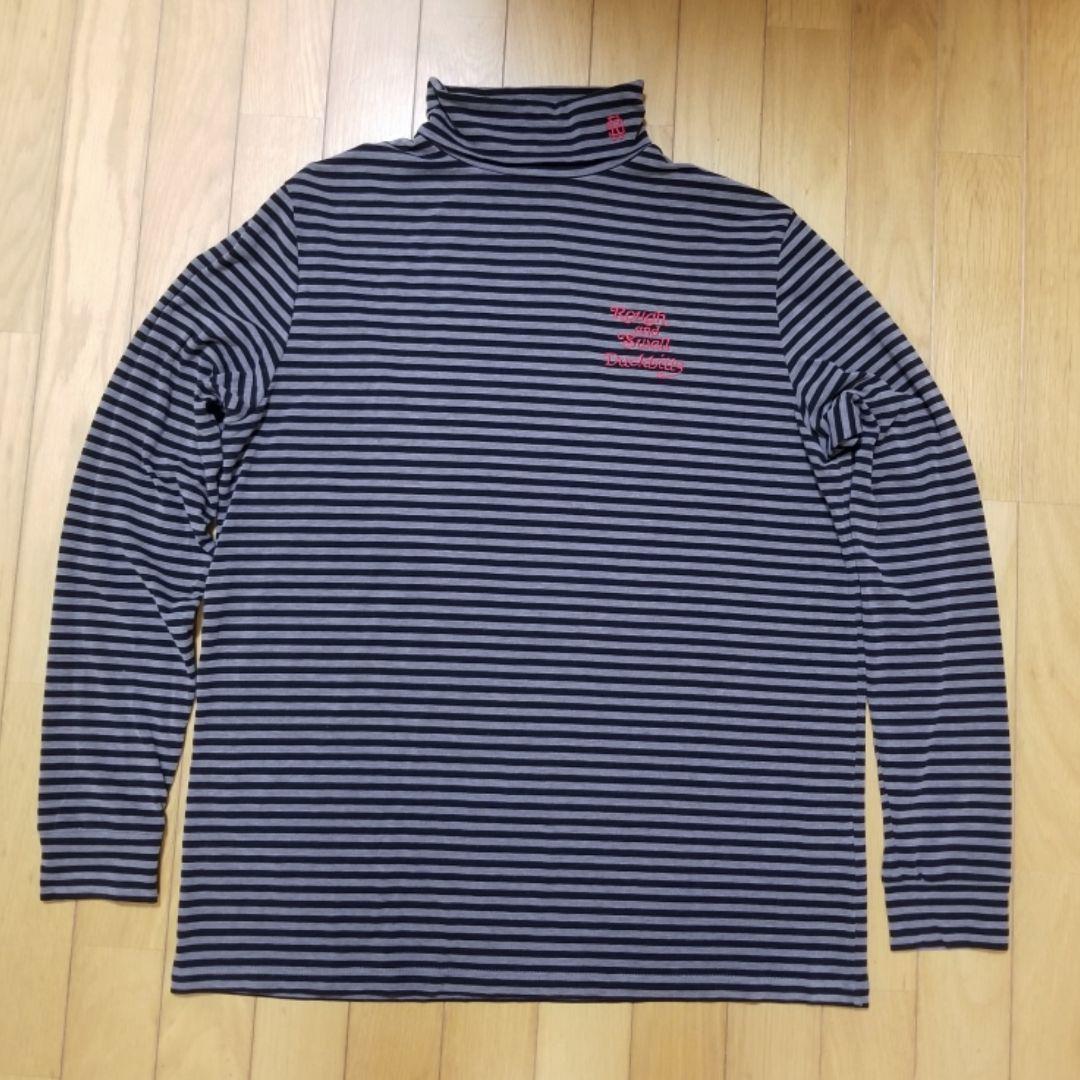 ラフアンドスウェルハイネックシャツRSM-24225HORIZON TURTLE