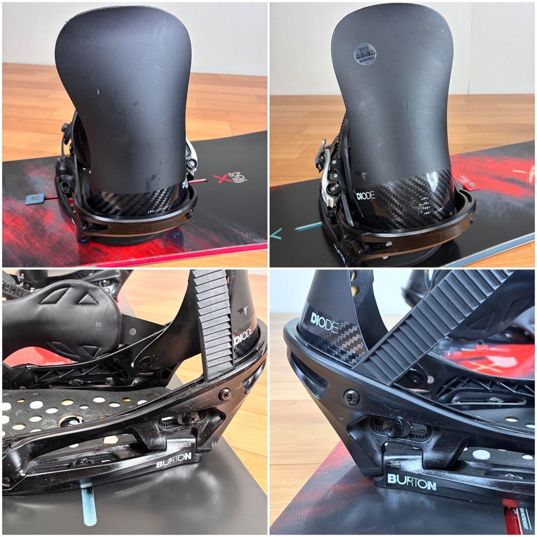 スノーボード BURTON CUSTOM X 152 CAMBER & DIODE 13/14