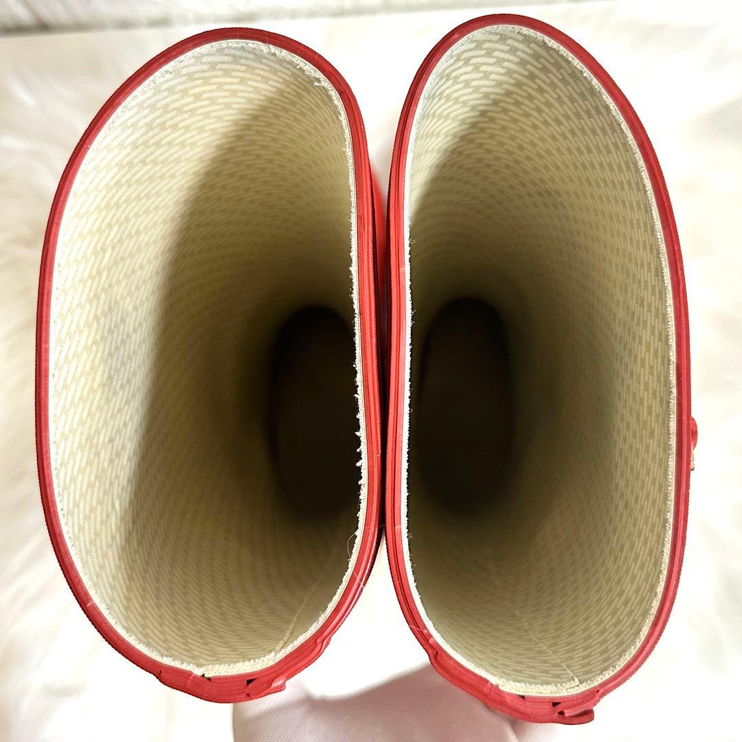 極美品✨HUNTER ハンター レインブーツ ロング 長靴 オリジナルトール 赤