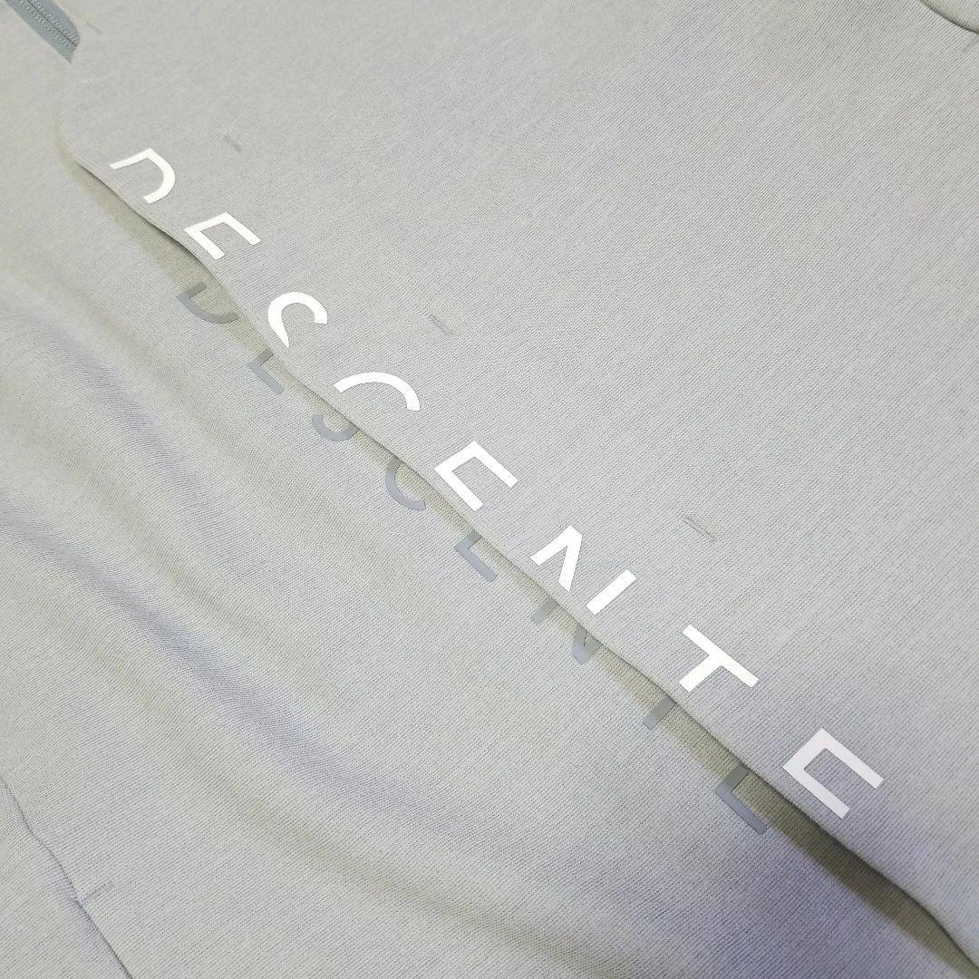 【入手困難】デサントゴルフ ロゴプリントジャージー ジャケット M グレー