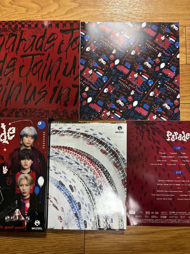 MAZZEL Parade MUZEUM盤 CD + 2 DVD