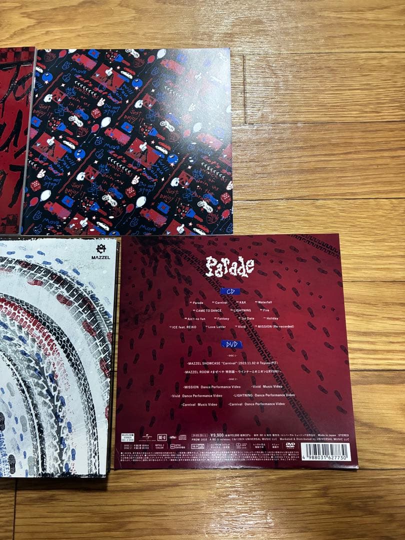 MAZZEL Parade MUZEUM盤 CD + 2 DVD