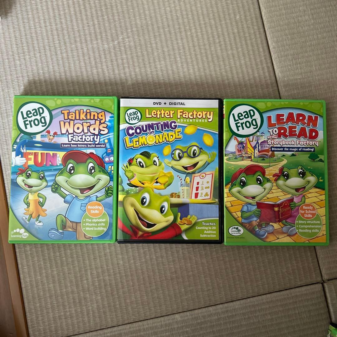LeapFrog 10-DVD Mega Pack 英語DVD