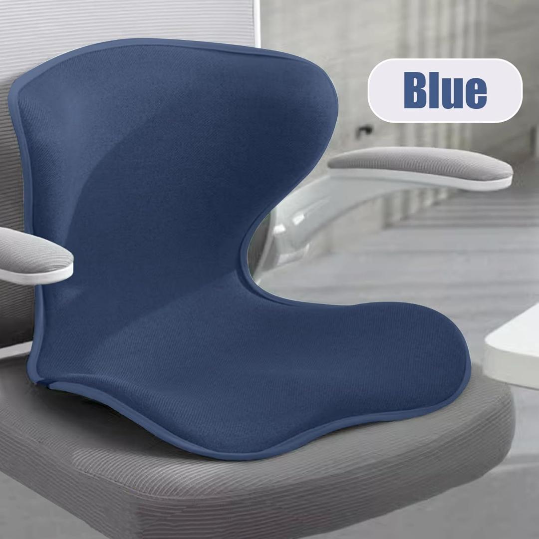 YOOBEBEST (ヨービーベスト) ランバーサポート 瞑想チェア(ブルー)