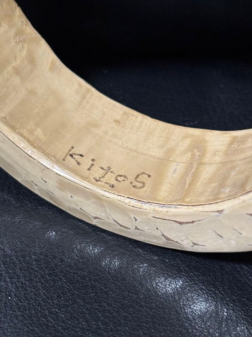 kitos キトス スクランプシャス × 村上圭一 バングル