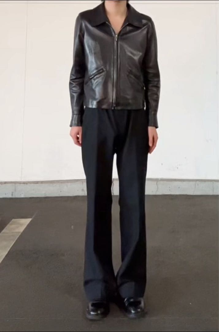 JOHNLAWRENCESULLIVAN フレアスラックス BLACK 黒