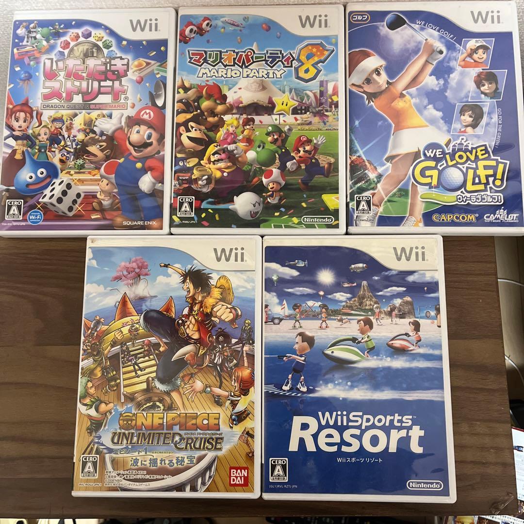 特別wii本体＋コントローラー4本＋特製クラシックコントローラ＋ソフト10本