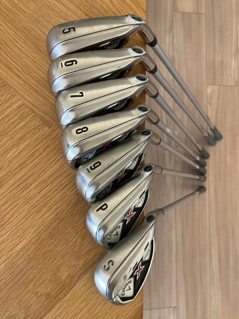 Callaway X Hot 7アイアンセット 7本 ドライバー付き