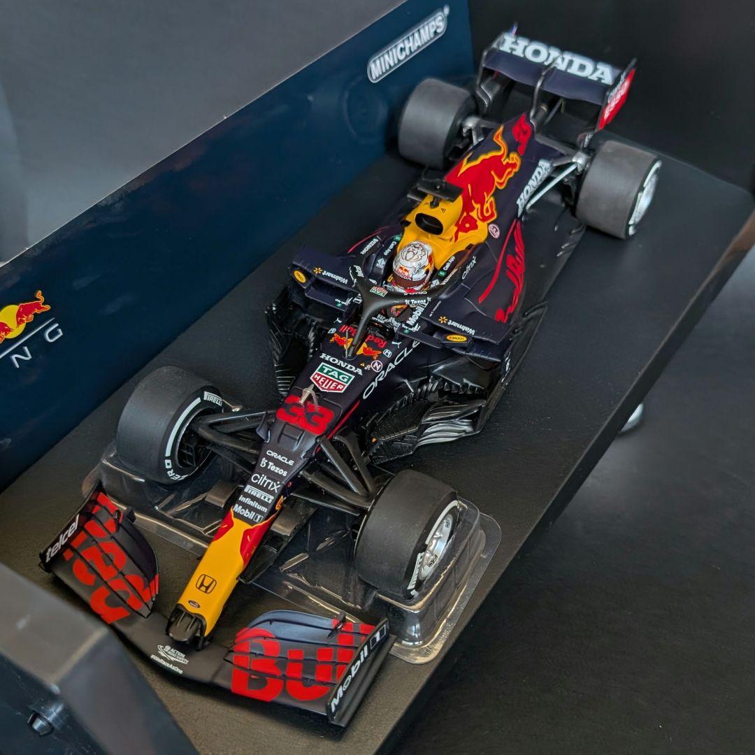 ミニチャンプス 1/18 レッドブル ホンダ RB16B M.フェルスタッペン