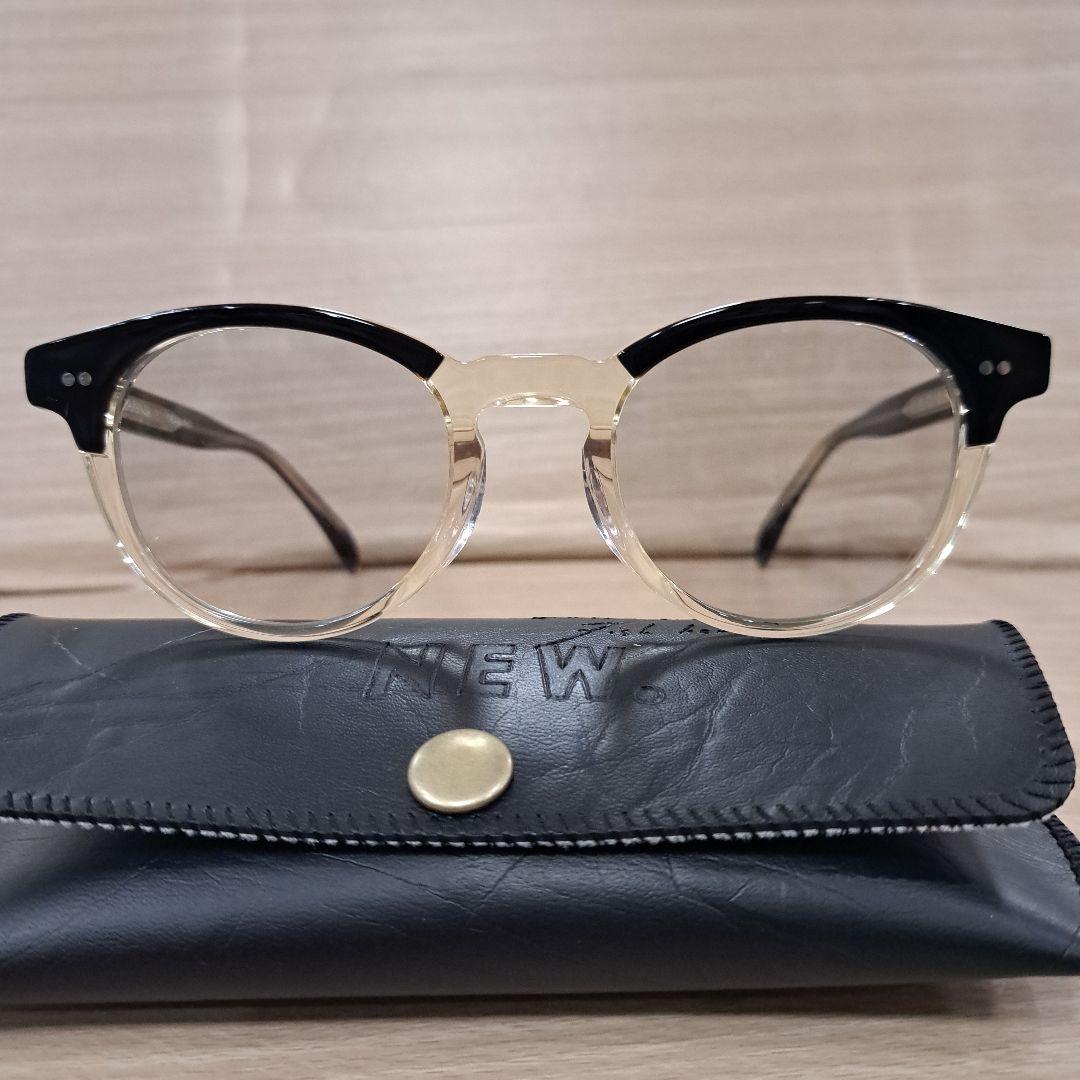 新型 NEW.サングラス MARINA ブラック/イエロー クラシックモデル