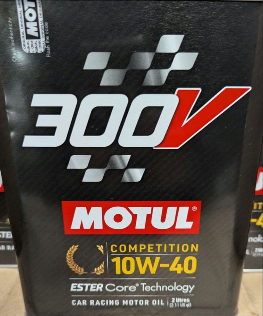 モチュール300V Competition 10W40 3缶セット