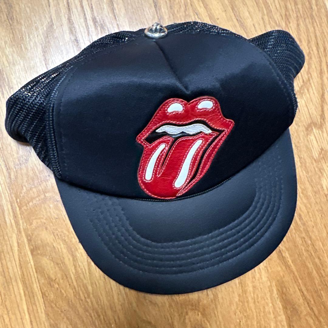 クロムハーツ　ローリング・ストーンズ メッシュキャップ