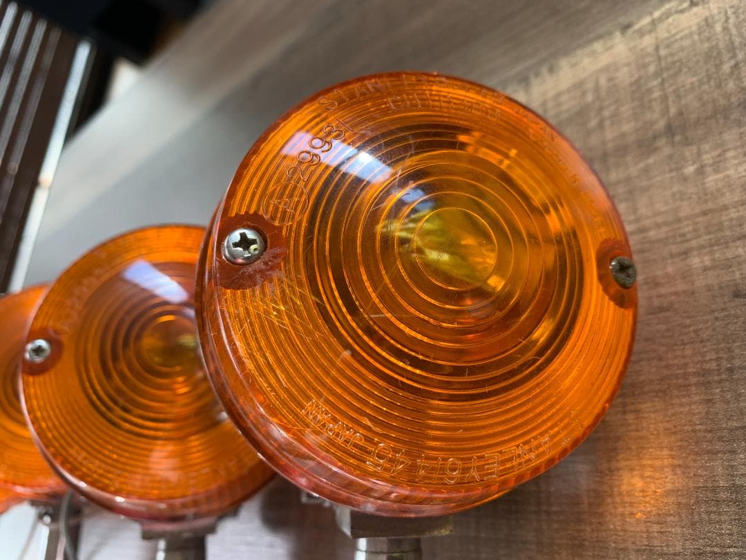 カワサキ　Z2　純正　ウインカー＆ステー　当時物