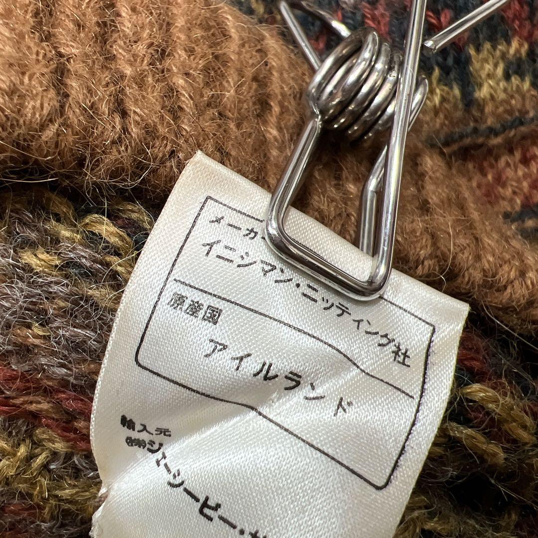 INIS MEAIN イニシュマン アルパカ100%セーター M アイルランド製