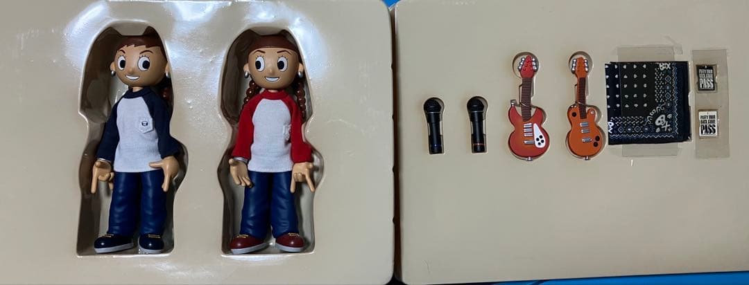 【美品】puffy collectible doll パフィー ソフビフィギュア