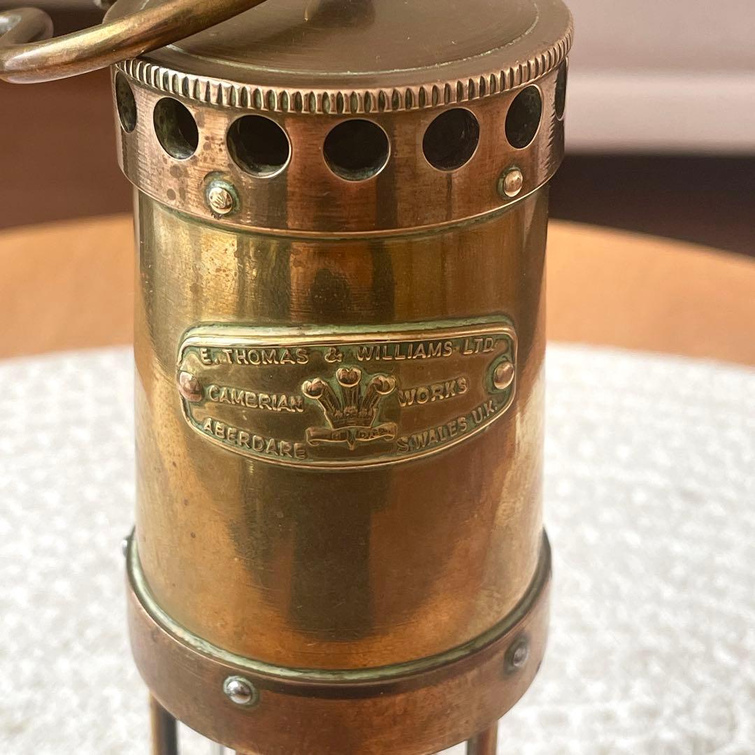 E.Thomas & Williams カンブリアン マイナーズランプ ランタン