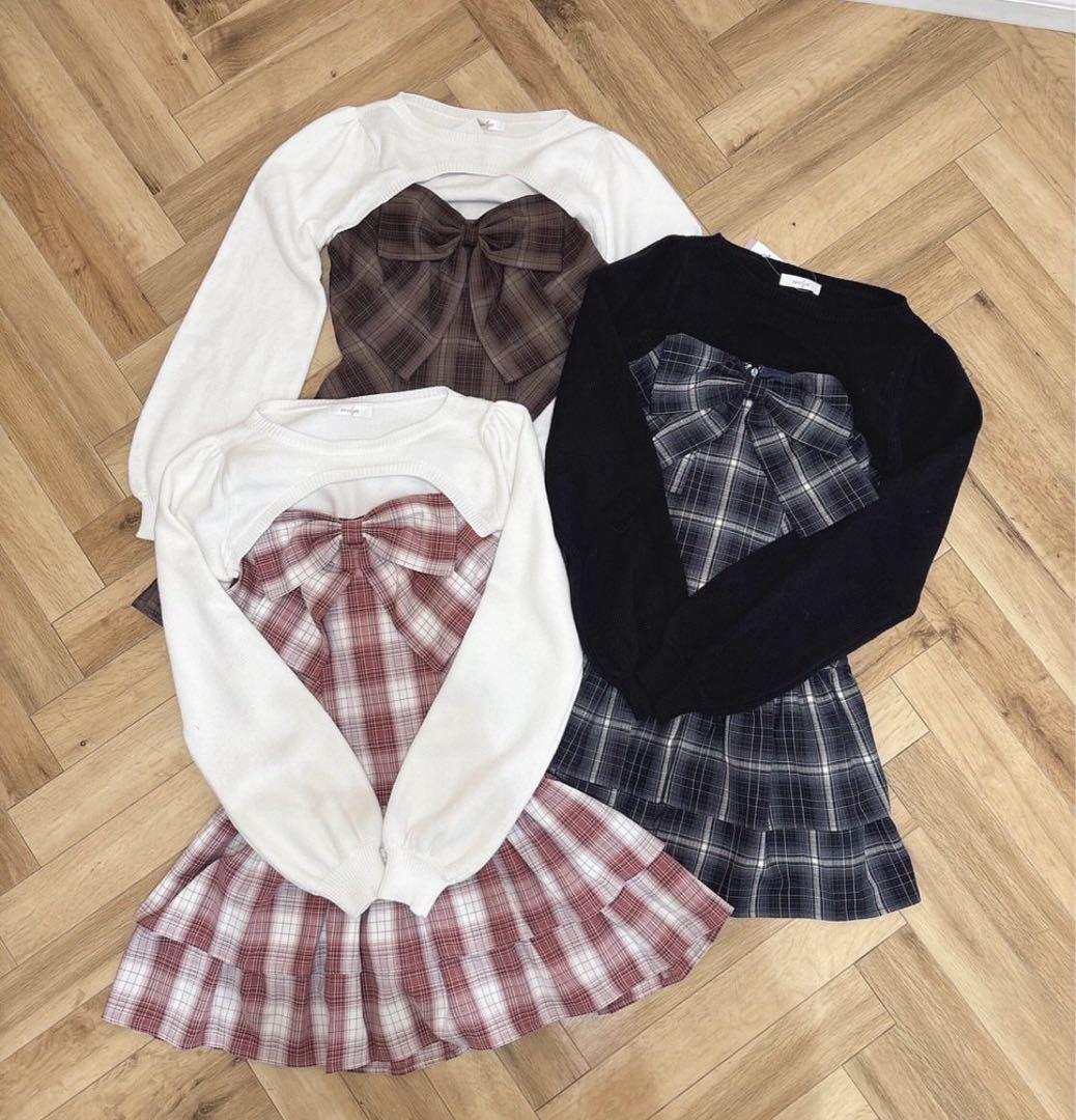 evelyn リボンボレロop 完売品