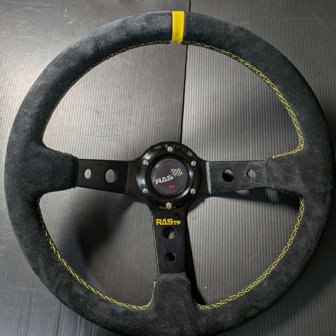 RAST スエード ステアリング ハンドル