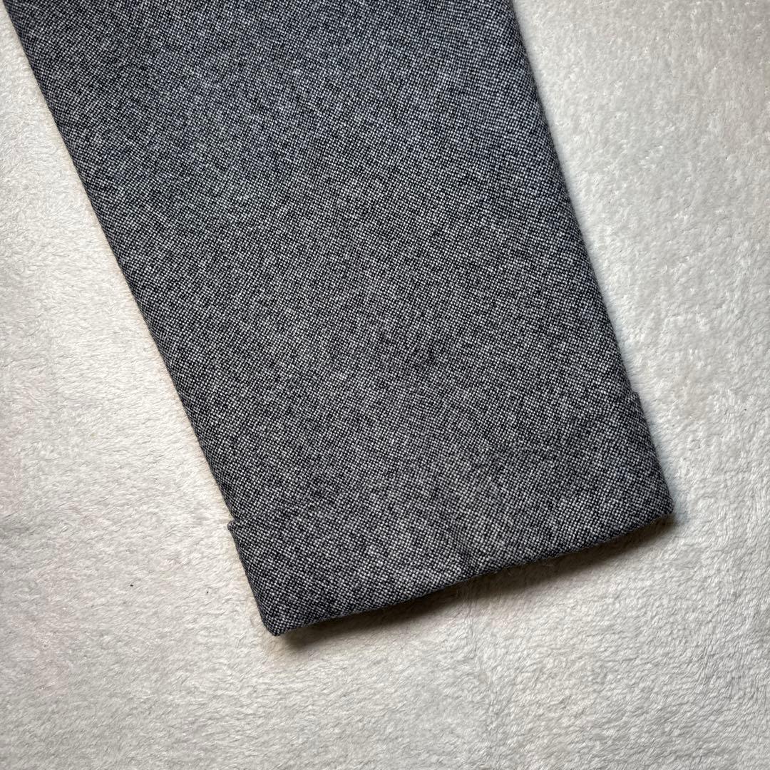 17 美品　インコテックス　スラックス　グレー　サイドアジャスター　46 M