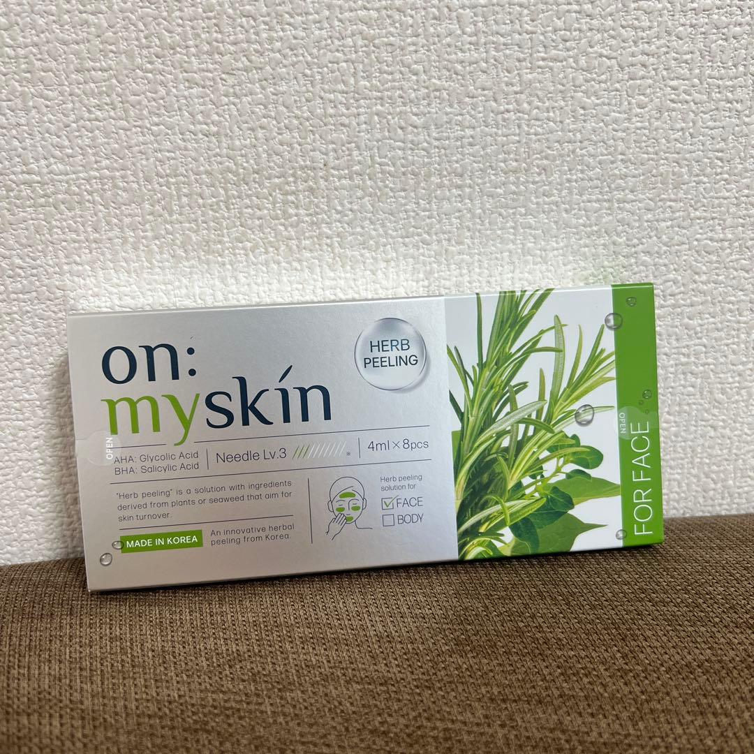 on: myskin ハーブピーリング 4ml × 8個入り　3箱セット