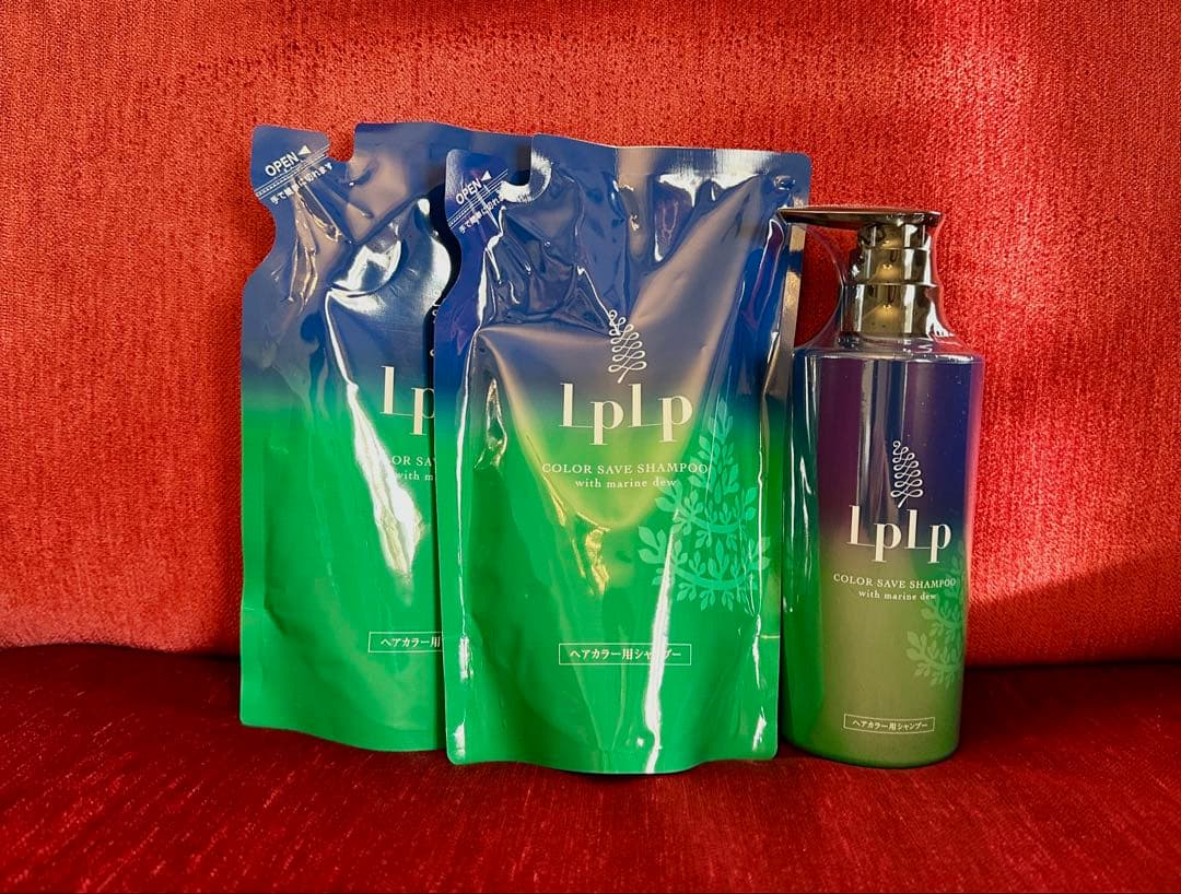 【未開封】Iplp カラーケアシャンプー 480ml &リフィル2個