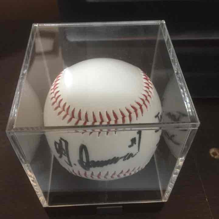 2007年 ヤクルト時代 岩村明憲 直筆サインボール